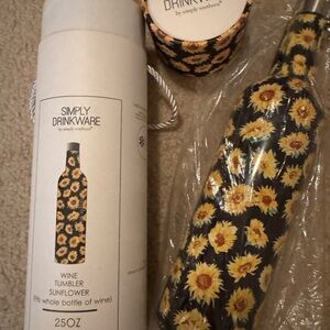 Simply Southern Sunflower Wine Tumbler Set